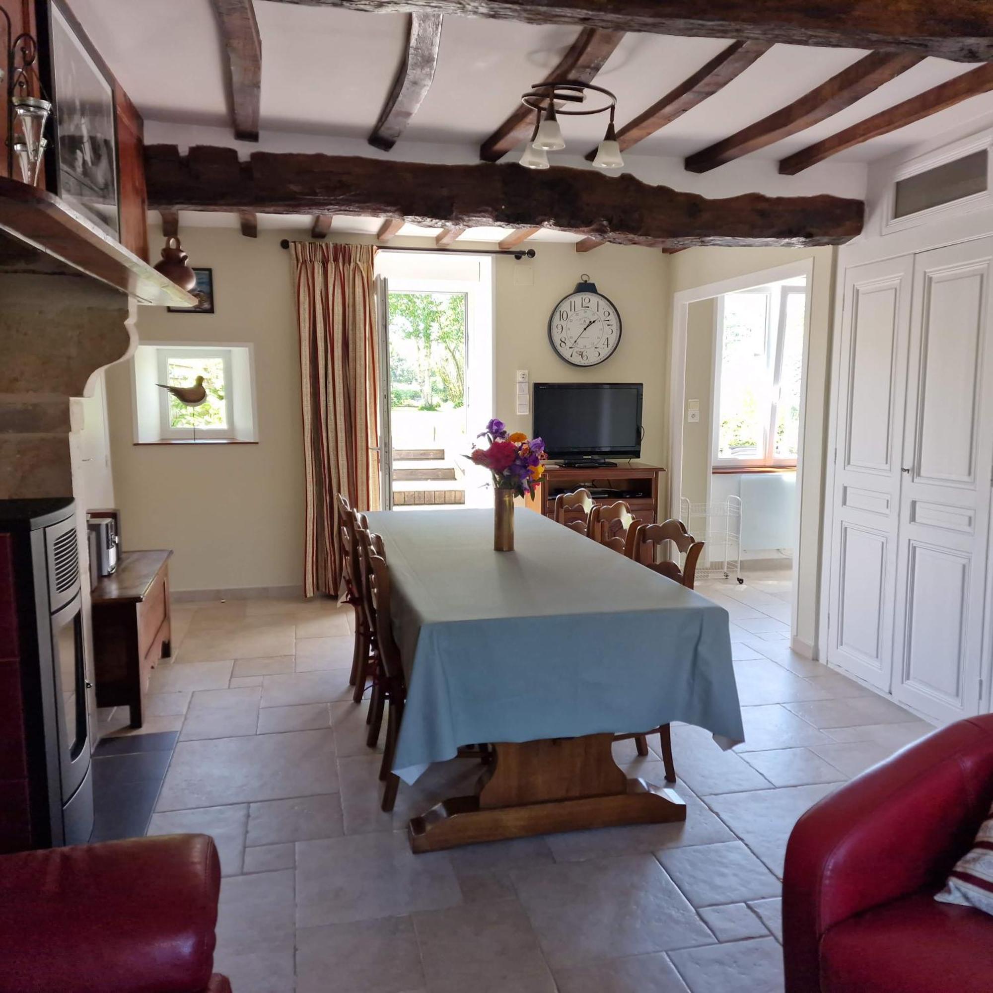 Le Dy En Fleurs Villa Saint-Maurice-en-Cotentin Exterior photo